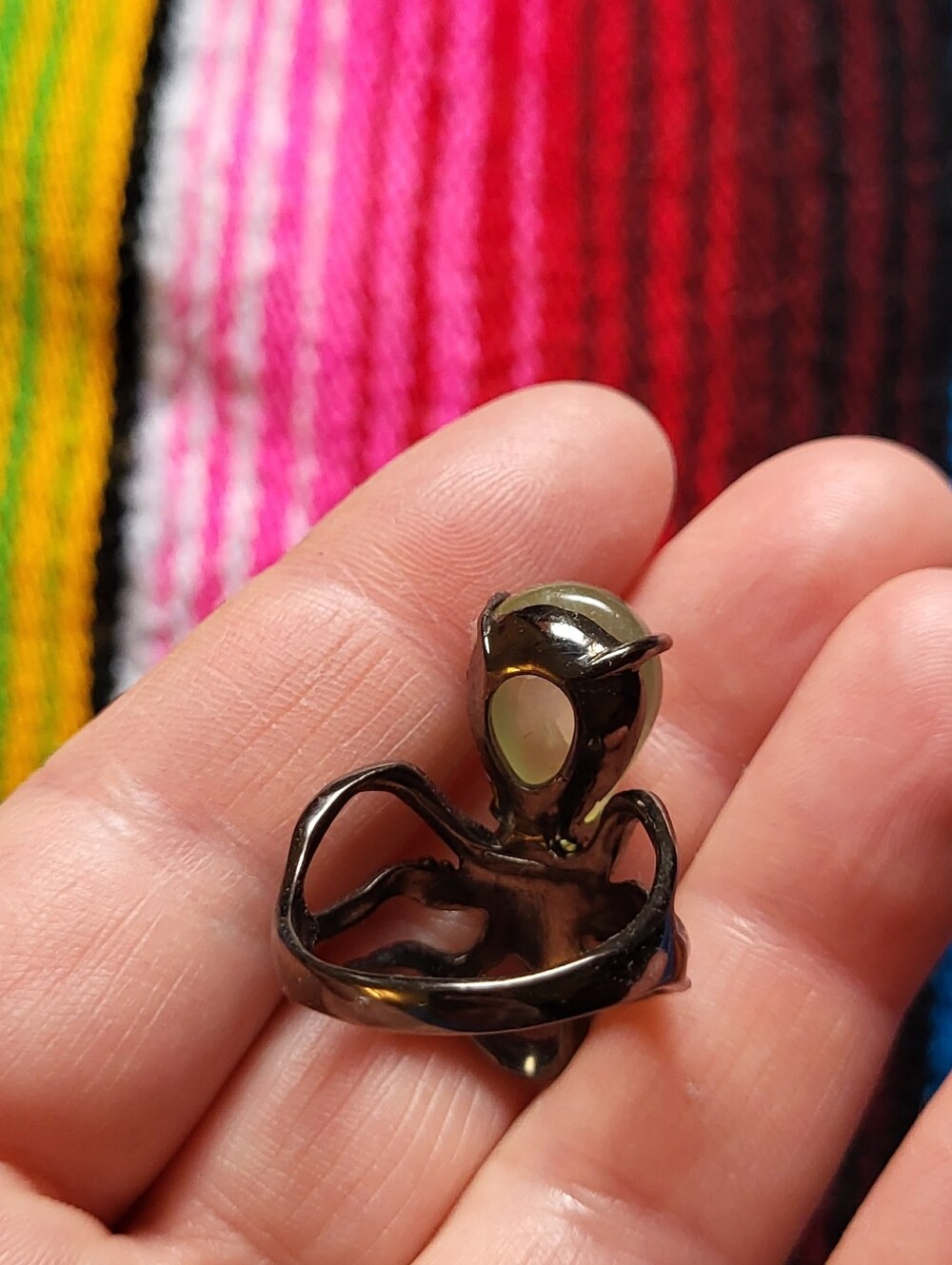 925 SILVER OCTOPUS RING - Picture 3 of 3